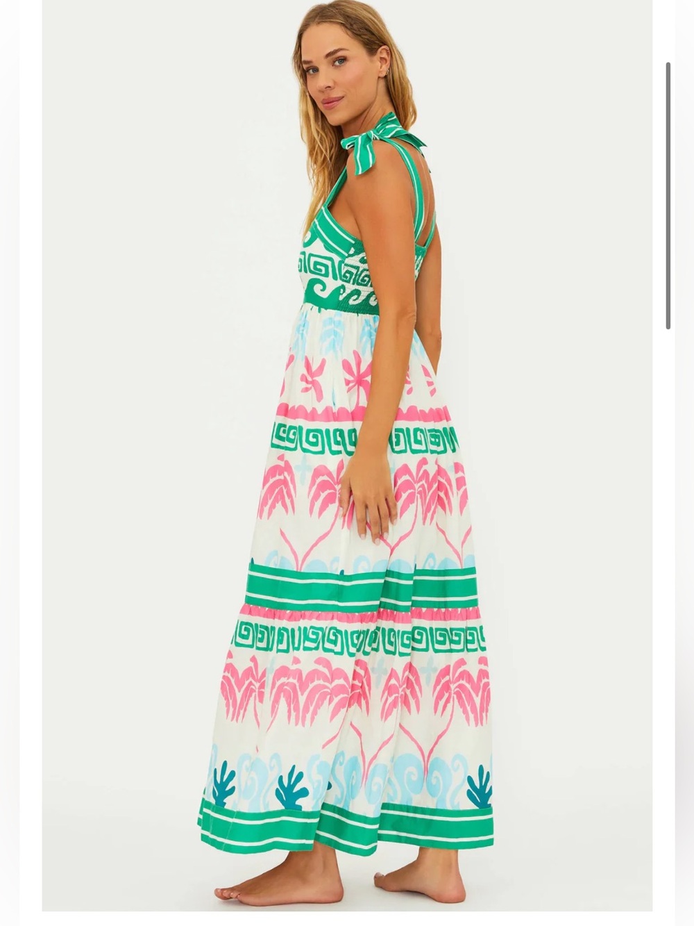 Cami Dress in Tropical Palm
BEACH RIOT